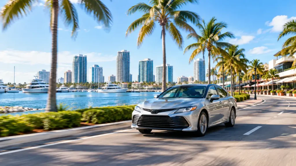 Rent a car in Fort Lauderdale  for get around
