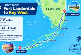fort lauderdale to key west drive information